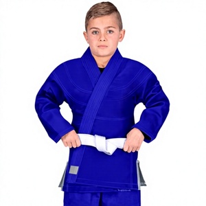 ชุดยูนิฟอร์ม Jiu Jitsu สำหรับเด็กในบราซิลมีโลโก้ดีไซน์หลากหลายชุดใส่คาราเต้ศิลปะการต่อสู้ - Product Image 1