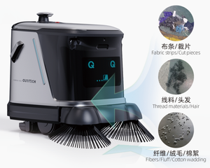 Robot de Limpieza Industrial con Succión de 25 kPa para Fábricas de Ropa, Almacenes, Limpieza Autónoma de Pisos y Aspiradora Q3-W Q3-W - Product Image 2