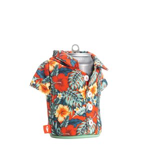 Enfriador de latas Aloha Shirt Can Shirt con mangas aislantes para latas de 12 oz, botellas de cerveza y refrescos - Product Image 2