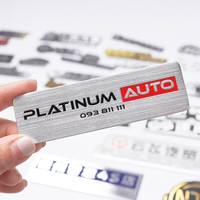 Emblèmes de voiture en plastique durables et personnalisés, logo de marque OEM, emblèmes de voiture 3D