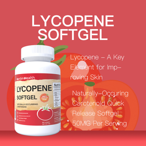 ओम गंध एंटीऑक्सिडेंट टमाटर निकालने के लिए लाइकोपिन नरम 500 मिलीग्राम लाइकोपिन दिल त्वचा सफेद पूरक - Product Image 3