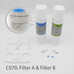 Filtre à eau pour machine laser à diode 808nm Fpure Filter a Filter B 4L/min Capacité de traitement de l'eau 120 PSI J01 Made in US - Product Image 4