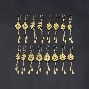 JXX Good Price Brass <b>Fashion</b> Shape Earring Girls Fancy Drop Earring Jewelry Dangling New Earring Designs Girls Jewelry - Product Image 1