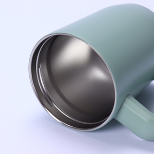 QX Wholesale 15oz stainless steel mug with portable office handle and car cup Custom logo available - Product Image 6
