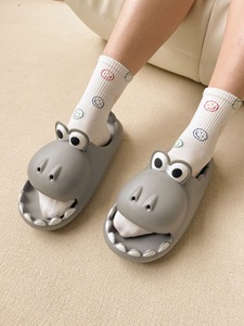 Chaussons gonflables dinosaures tendance pour l'intérieur avec semelle extérieure en EVA, embout en <span class=keywords><strong>acier</strong></span> et fonction antidérapante pour toutes les saisons - pour usage domestique - Product Image 4