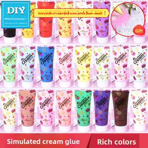 CHENXI haute qualité 50g crème <span class=keywords><strong>colle</strong></span> 24 couleurs enfants bricolage pince à cheveux coque <span class=keywords><strong>de</strong></span> téléphone jouets décorer crème <span class=keywords><strong>colle</strong></span> - Product Image 2
