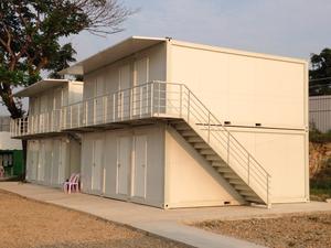 Casa Contenedor Modular Desmontable, Oficina en Sitio, 20 pies/40 pies, Edificio Prefabricado Apilable, Campamento para Trabajadores, Instalación Rápida - Product Image 3