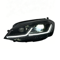 Accessoires automobiles SJC, ensemble de phares avant pour VW Golf 7, feux de jour, mise à niveau du système d'éclairage, nouveau style, haute qualité