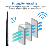 Antenne Mini Pliable de Haute Qualité 2.4/5.8/7.125 GHz Antenne Externe en Caoutchouc Wifi 6e Routeur Sans Fil Terminal Wi-fi