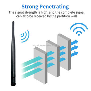Antena Plegable Mini de Alta Calidad 2.4/5.8/7.125 GHz, Antena Externa de Goma Tipo Pato para Wifi 6e, Router Inalámbrico, Terminal Wi-Fi - Product Image 2