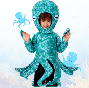 <span class=keywords><strong>Disfraz</strong></span> <span class=keywords><strong>infantil</strong></span> de Halloween de personaje de <span class=keywords><strong>pulpo</strong></span> para juego de rol - Product Image 1