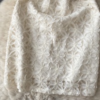 Robe décontractée élégante pour femme, col en V perlé, dentelle ajourée, manches courtes, coupe trapèze, pour le quotidien