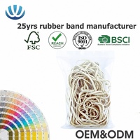 Bandas Elásticas de Goma Resistentes y Anchas, Bandas de Goma Blancas Grandes Personalizadas de 8 Pulgadas, Bandas de Goma para el Hogar