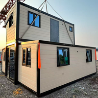 Villa à deux étages personnalisée, certifiée CE, fabrication solide, matériaux de qualité supérieure, longue durée de vie, salon extensible