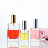 Flacons en verre miniatures de haute qualité de 5 ml, 10 ml, 20 ml, 30 ml, format voyage, flacons de parfum vides transparents personnalisés, impression sur écran, boîte cadeau