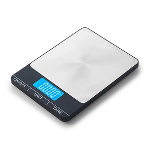 Balance de cuisine électronique Veidt à double plateforme en verre et acier inoxydable, balance alimentaire numérique SF-K91H en verre et acier inoxydable - Product Image 4
