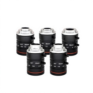 Objectif de caméra industrielle à monture C, 16 mégapixels, 2/3 pouces, longueur focale 8 mm-50 mm, faible distorsion, objectif de vision industrielle FA M836 - Product Image 2