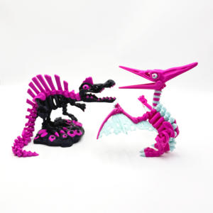 Nuevo esqueleto de dinosaurio impreso en 3D transfronterizo, adornos familiares de articulaciones móviles, juguetes para niños con animales y dinosaurios - Product Image 2