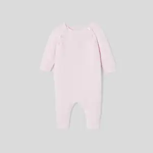 ชุดรอมเปอร์เด็กแขนยาวทารกแรกเกิดผ้าฝ้าย 100% เสื้อผ้าเด็ก Romper พร้อมปุ่ม