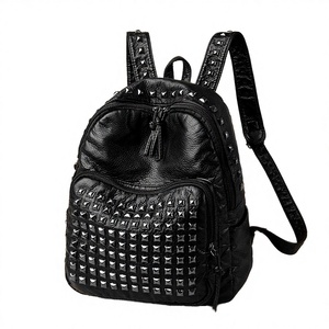 Women's Durable PU <b>Backpack</b> with Polyester Lining Zipper Closure-Small School & Travel Rucksack for Teen Girls Fashion Casual - Product Image 2