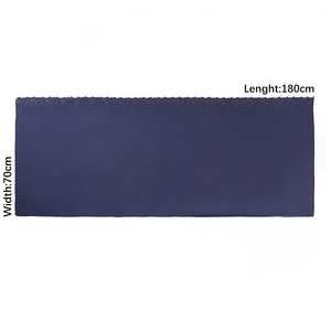 Écharpe en Chiffon Brodé Couleur Unie Personnalisée, Voile Élégant et Doux pour Femmes Musulmanes - Product Image 5
