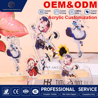 Supports en acrylique personnalisés en gros, figurines de personnages de jeux imprimées, marchandises d'anime, fournisseur pour boutiques de cadeaux