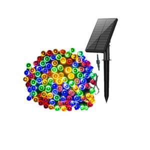 Guirnalda de Luces LED Solares, 200 LED, Impermeables, Decoración de Jardín y Patio con Diseño de Cielo Estrellado Navideño - Product Image 2