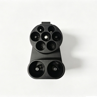 Adaptateur de connecteur EV CCS2 vers CCS1 en gros, utilisation 2-en-1 DC/AC, 250A 500A, adaptateur de charge rapide CCS2-CCS1 pour véhicules électriques