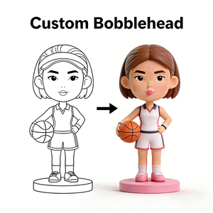 Statuetta Personalizzata in Resina <span class=keywords><strong>di</strong></span> Giocatore <span class=keywords><strong>di</strong></span> <span class=keywords><strong>Basket</strong></span> - Figurina Personalizzabile, Aspetto Personalizzabile, Ideale come Regalo per Appassionati <span class=keywords><strong>di</strong></span> Sport - Product Image 2