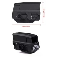 Lunette de visée holographique multifonctionnelle en alliage d'aluminium SYQT de haute qualité, durable, pour la chasse et le tir en extérieur, accessoire point rouge