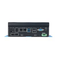 Nueva Computadora Industrial sin Ventilador, Mini PC Integrada con 4 Puertos RS232, CPU de 11.ª Generación para Uso Comercial Continuo 24/7