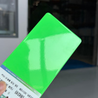Échantillon gratuit de revêtement en poudre de couleur bonbon sec super durable de Chine pour la décoration personnalisée de meubles en aluminium, de roues de voiture
