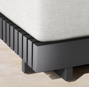 الألومنيوم في جميع الأحوال الجوية حديقة مقطعية في الهواء الطلق - Product Image 4