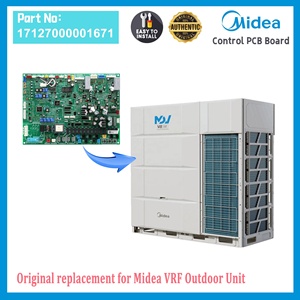 แผงควบคุมหลัก17127000001671 Midea VRF กลางแจ้งชิ้นส่วนอะไหล่ทดแทน HVAC สำหรับ4TVH0155D6000AA มีเทรน PCB - Product Image 5