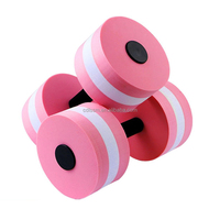 Haltères flottants en mousse pour piscine, haltères aquatiques, exercices d'aérobic aquatique, haltères de fitness pour piscine