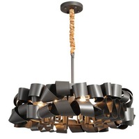 Lustre LED moderne de luxe, design minimaliste italien, noir, rond, pour salon et salle à manger