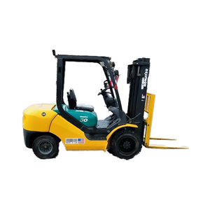 3ton Komatsu 30 Ton Mini Gebruikte Dieselheftruck 4-wielige Handaangedreven Pomp Motor Tandwiellagermotor Goedkope Prijs Vorkheftruck - Product Image 1