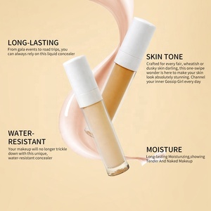 New Waterproof Natural Brighten High Definition Liquid Moisturizer Cream Concealer Full Coverage Oil-Control Cruelty Free - Product Image 4
