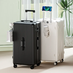 ALL PASS Valise à Roulettes Tendance Multifonctionnelle Simple pour Femme - Product Image 2