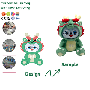 Stuffed Animals Dragon Plush Green Plush Soft <strong>Toy</strong> Cute Plush Cartoon Plush Kawaii Plush Mascot Doll Kid's Comfort <strong>Toy</strong> Plush <strong>Toy</strong> - Product Image 1