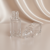 Flacon de vernis à ongles en verre transparent vide de 4 ml 4,7 ml XL97