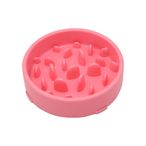 Plastik Laris Kualitas Tinggi Plastik Anti-tumpah Hewan Peliharaan Menyenangkan Makanan Lambat Memberi Makan Kucing dan Anjing Anti-Slip Menjilat Makanan Mangkuk Air - Product Image 5