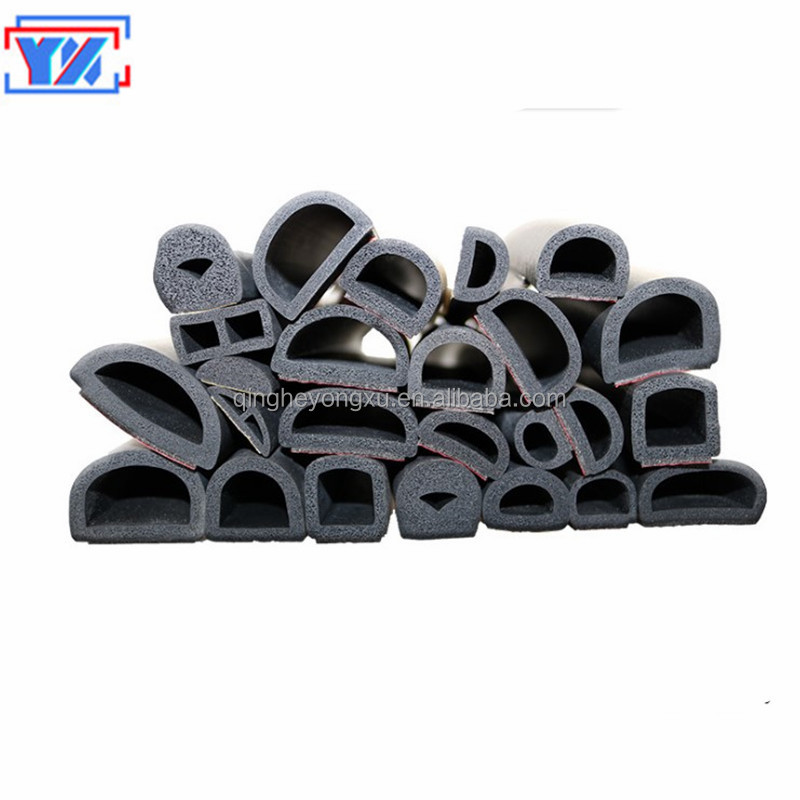 f<i></i>rame edge sealing epdm flat foam rubber trim seal strip