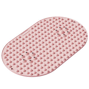 Tapis de massage des pieds en TPE liquide 45x75cm, tapis d'acupression pour massage à domicile et soins de santé, en caoutchouc souple - Product Image 2