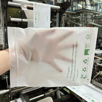 Sacs à fermeture éclair biodégradables personnalisables avec logo, sacs à fermeture éclair écologiques pour l'emballage de vêtements de marque, sacs en polyéthylène