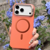 Coque Magnétique de Haute Qualité pour iPhone 18 17 Air 16 Plus 15 14 13 12 11 Pro Max avec Support de Chargeur Sans Fil et Protection de Caméra