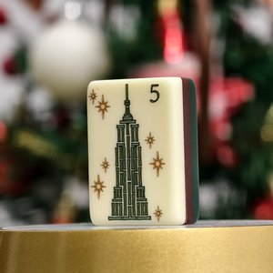 Bama Mahj Spielsteine Merryish Mahjong-Steine 160 Acryl Weihnachts-Mahjong-Steine Set mit Bama Mahj Mahjong-Matte - Product Image 2