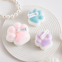 Bougies parfumées personnalisées faites à la main en forme de patte de chat