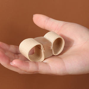 Séparateur d'orteils pour hallux valgus, orthèse en gel à double trou pour hommes et femmes, pour les doigts superposés - Product Image 2