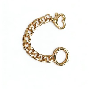 Llavero de Metal de Aleación, Mosquetón Redondo de Estilo Clásico, Colgante con Forma de Corazón, Accesorio para Joyería DIY - Product Image 4